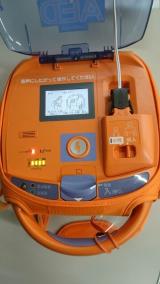 画像　AED設置の例の写真