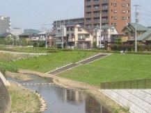 画像　三沢川環境護岸の写真 
