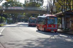 写真:平尾団地バス停付近