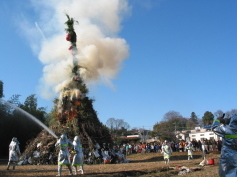 写真:塞の神(さいのかみ)行事