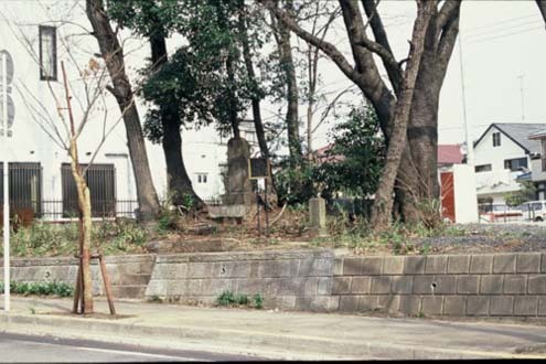 写真:平尾原経塚の旧景(平成2年撮影)