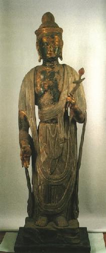 写真:高勝寺の観世音菩薩像