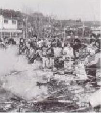 写真:坂浜の塞の神行事2