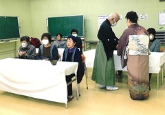 写真:茶会の様子