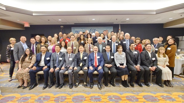 写真:歓迎会