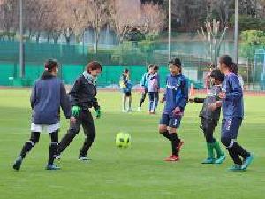 写真：サッカー教室の様子1