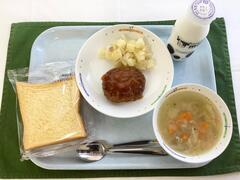 写真:4月19日の給食