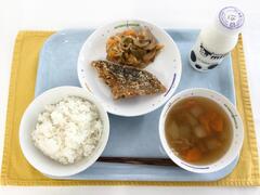 写真:6月13日の給食