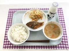 写真:4月30日の給食