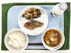 写真:10月28日の給食