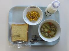 写真：12月8日の給食