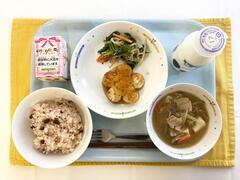 写真：3月13日の給食
