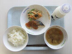 写真：6月29日の給食