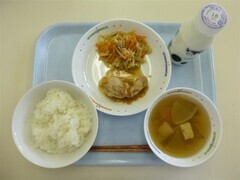 写真：4月14日の給食