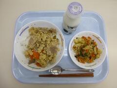 写真：1月24日の給食