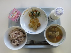 写真:3月14日の給食