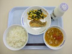 写真:7月14日の給食