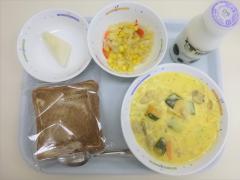 写真:10月5日の給食