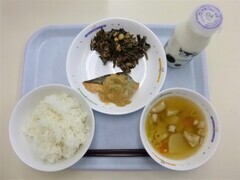 写真:12月1日の給食