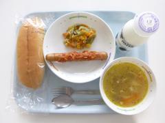 写真:6月9日の給食