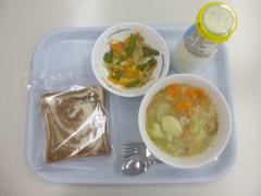 写真:12月7日の給食
