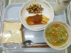 写真:10月13日の給食