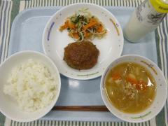 写真:10月20日の給食