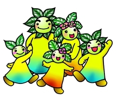 イラスト：稲城ふれあいの森キャラクター