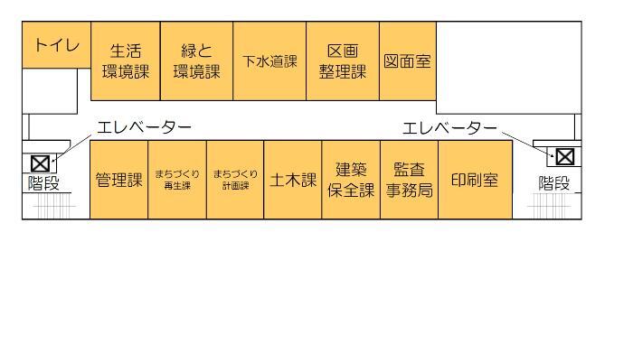 イラスト：3階の配置図
