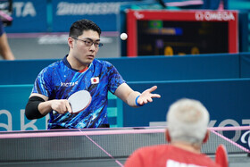 写真:プレー中の七野選手5