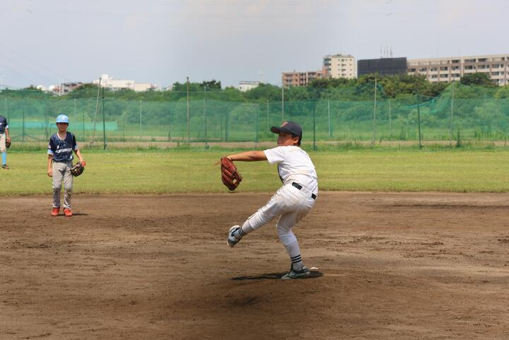 写真:野球交流の様子2