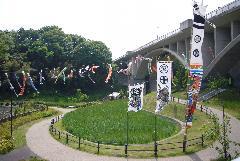 写真：上谷戸大橋下