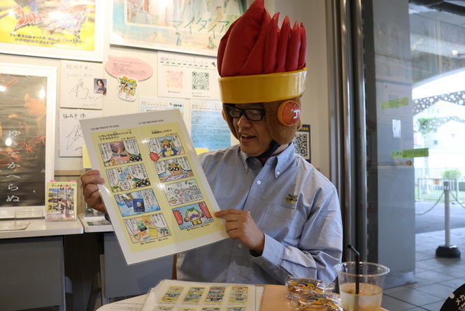 インタビューの様子(画像)