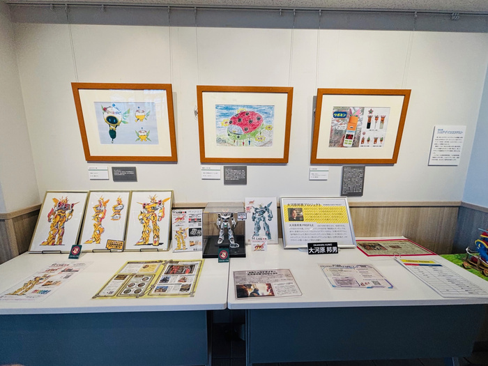 「第3回メカデザインコンテスト」入賞作品展示時の画像2