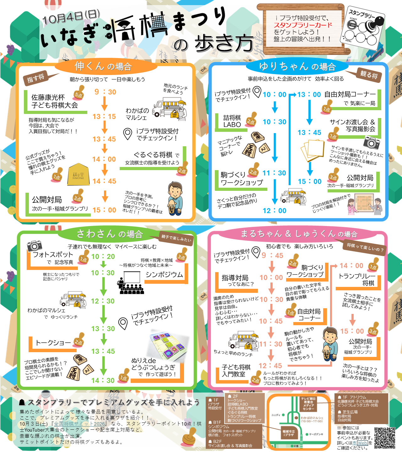 いなぎ将棋まつりの歩き方