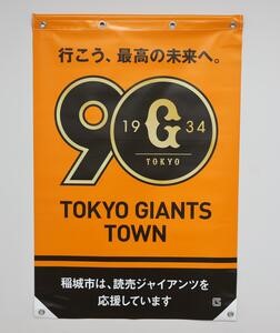 照片:街道灯旗