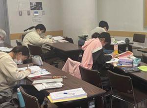照片:学习室的情况
