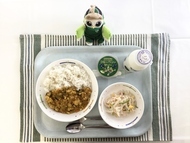 照片:当天的菜单情况