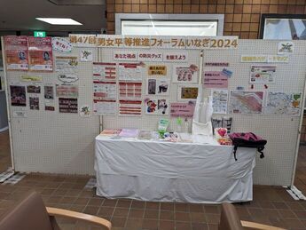 照片:"男女平等推进论坛稻城2024"展览