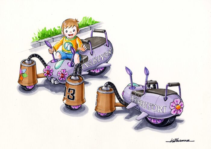 基于大河原邦男特别奖原画，由大河原邦男先生亲自绘制的图像数据