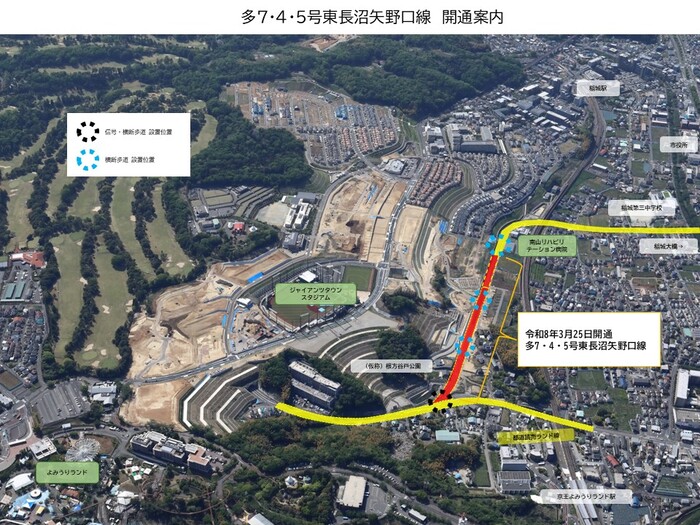 通车道路导览图