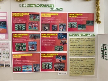 图书馆展示：家乡运动员