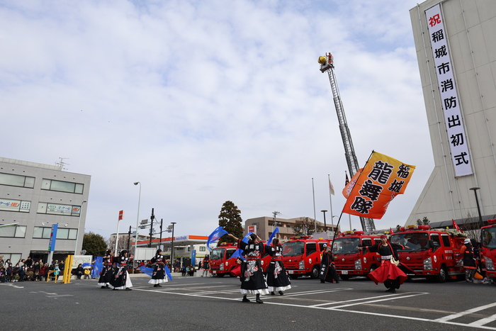 Photo: Performance by Team Ryubutai, Inagi