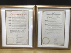 Photo: Declaration