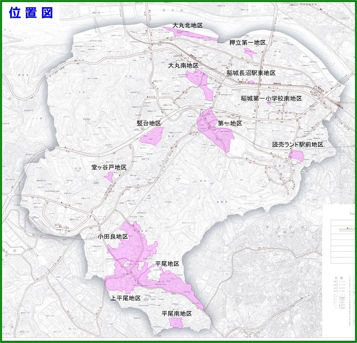 Map: Project Completion Location Map