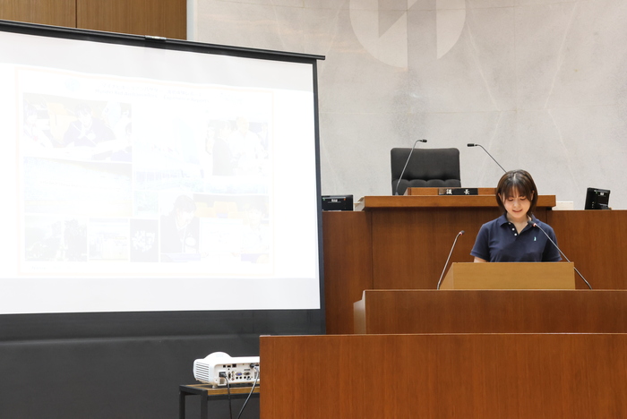 Photo: Report on Mr. Izumi Takanami's Visit to NY