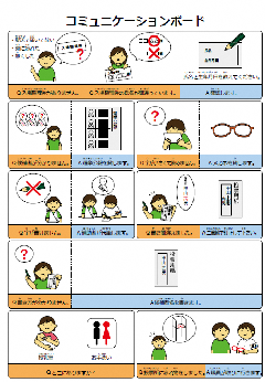 Photo: Communication Board