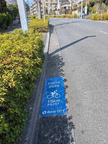 Route Marker 15 Kilometer Point Photo