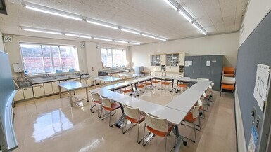 Community Center Practical Training Room Photo From Front to Back