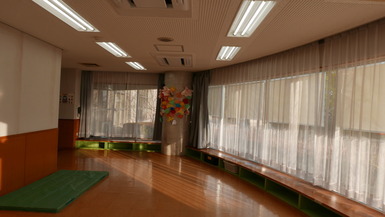 Shiroyama Community Center Nursery Room From Back to Front